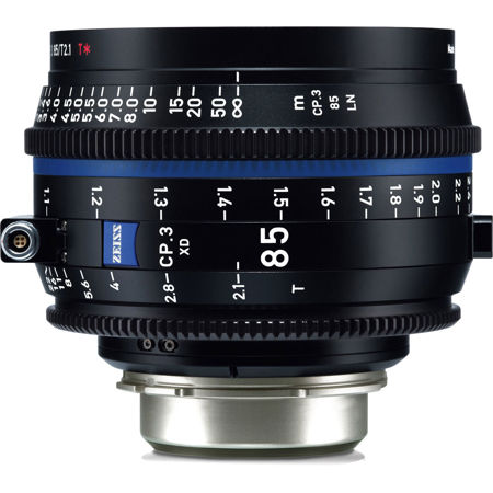 Zeiss CP.3 XD 85mm T2.1 Compact Prime Cine Lens for PL Mount, Feet