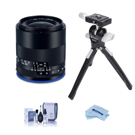 Zeiss Loxia 21mm f/2.8 Lens for Sony E Mount W/FotoPro Artpod Mini Alum, Tripod