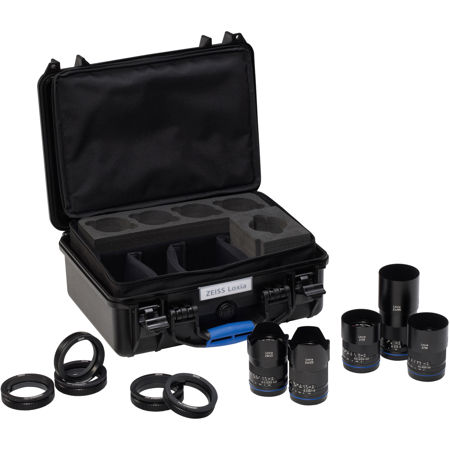 Zeiss Loxia 5 Lens Bundle, Includes 21mm, 25mm, 35mm, 50mm, 85mm Lens for Sony E