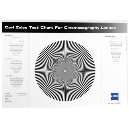 Zeiss Siemens Star Test Chart