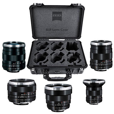 Zeiss ZF.2 SLR 5-Lens Bundle & Transport Case