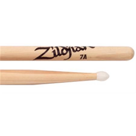 Zildjian 7A Nylon Natural Drumsticks 12 Pair