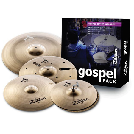 Zildjian Gospel A Custom Cymbal Set, Thin Weight