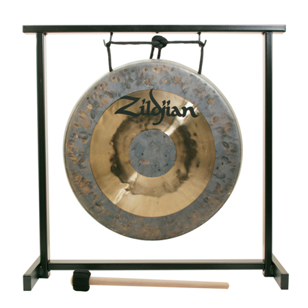 Zildjian 12" Traditional Gong and Tabletop Stand Set