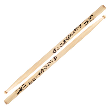 Zildjian Travis Barker Famous Stars and Straps Artist Series Drumsticks, Pair, Natural
