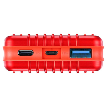 Zendure A3 PD 10000mAh Crush-Proof Charger, Red