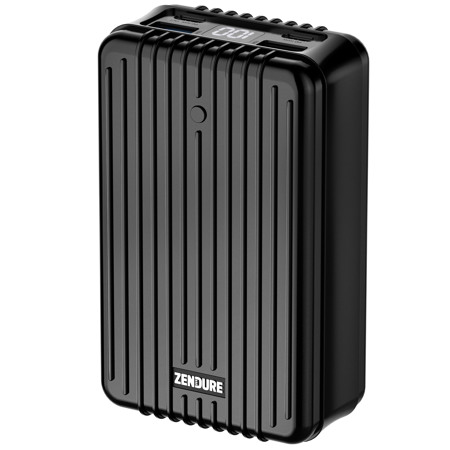 Zendure SuperTank 100W 26800mAh Li-Po USB-C PD Portable Power Bank, Black