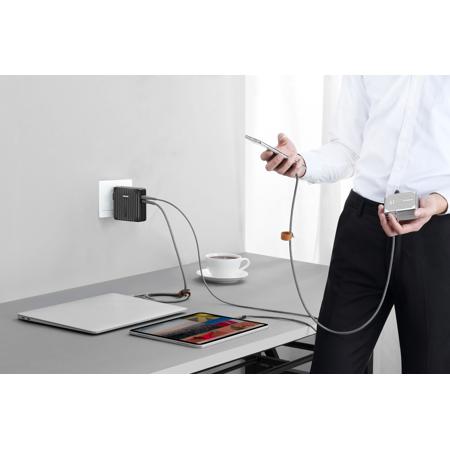 Zendure MIX GO 5,000mAh 2-In-1 Power Bank and Wall with US, UK, EU Plug, Black