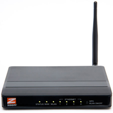 Zoom Wireless-N Router with Wireless Repeater & Ethernet Client modes