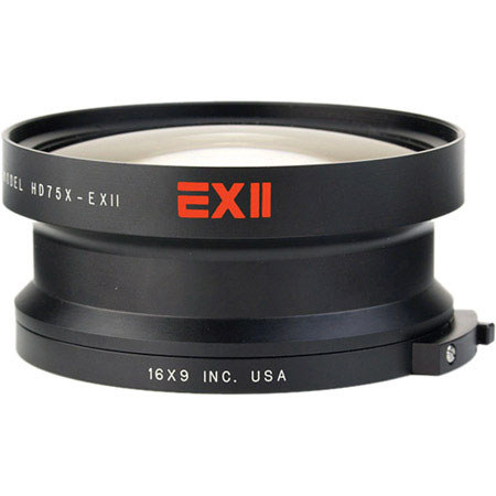16x9 169HDWC75XHVX EXII 0.75x Bayonet Auxiliary Lens