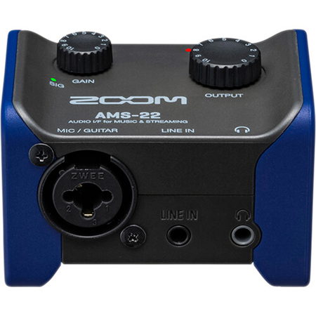 DTM・DAW ZOOM AMS-22 Amazon.com: Zoom AMS-22 Audio Interface, 1 XLR/TRS input