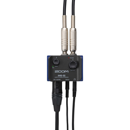 Zoom AMS-22 2x2 USB Audio Interface for Music and Streaming
