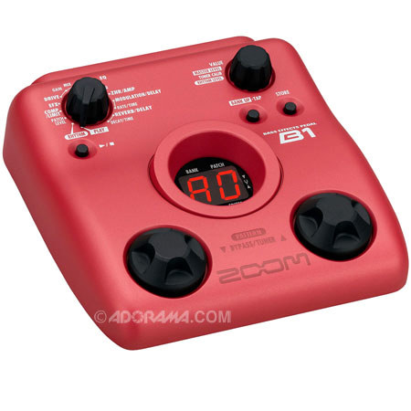 Zoom B1 Bass Guitar Multi Effects Pedal