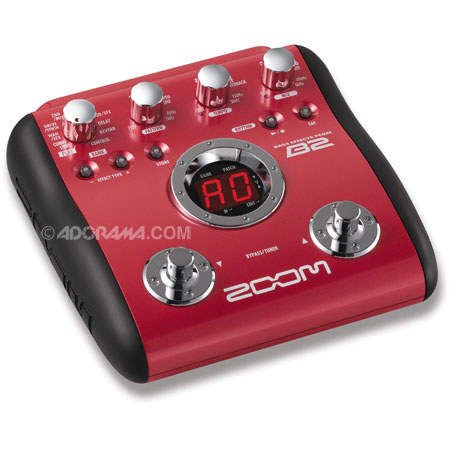 Zoom B2 Bass Guitar Multi-Effects Pedal
