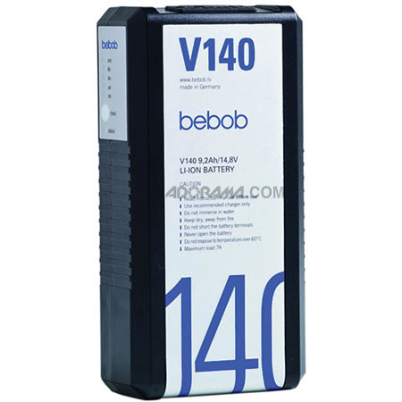 Bebob Engineering V140 Lithium-ion V-Mount Battery