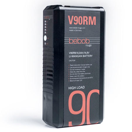 Bebob Engineering V90RM Lithium Mangan V Mount Battery
