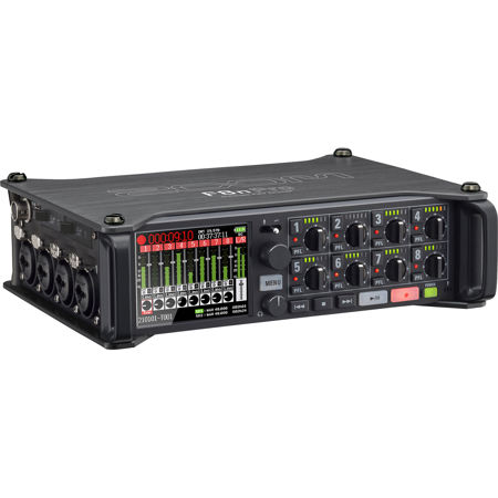 Zoom F8n Pro 8-Channel Multi-Track Field Recorder
