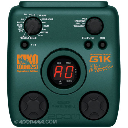 Zoom G1K Guitar Kiko Loureiro Signature Effects Pedal