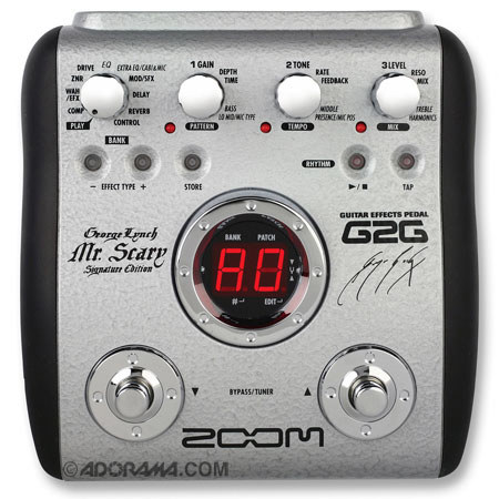 Zoom G2G George Lynch Mr. Scary Signature Pedal, 96 kHz