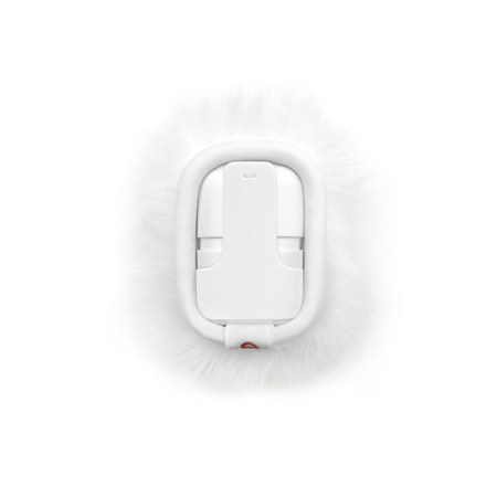 Zoom Hairy Windshield for Instamic Recorder White