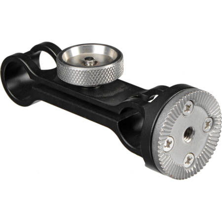 Movcam Rosette Adaptor with Dual 15mm Rod Clamp for Odyssey 7Q Power Grip