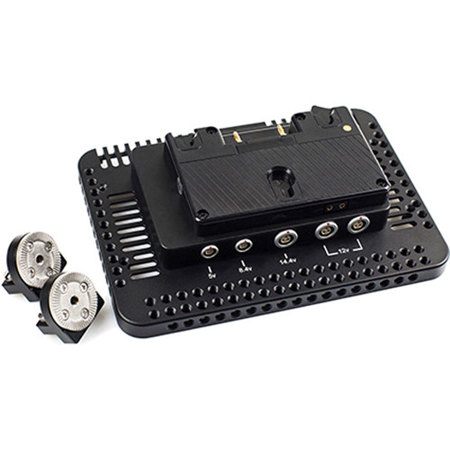 Movcam Gold Mount Power Bracket for Odyssey 7Q Monitor