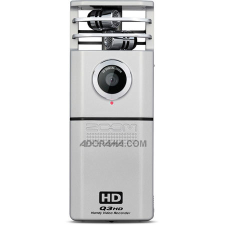 Zoom Q3HD Handy Video Recorder, 4x Digital Zoom