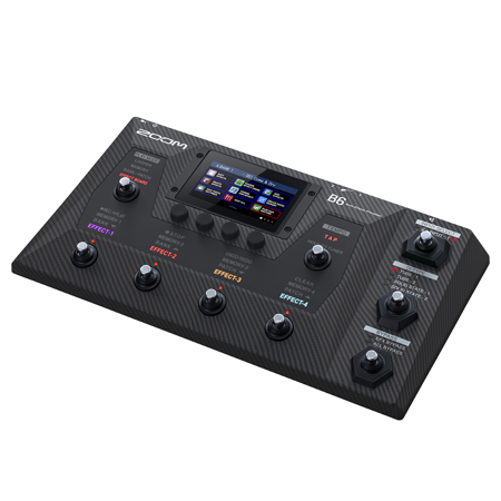 Zoom B6 Multi-Effects Processor for Electric Bass Guitar ZB6