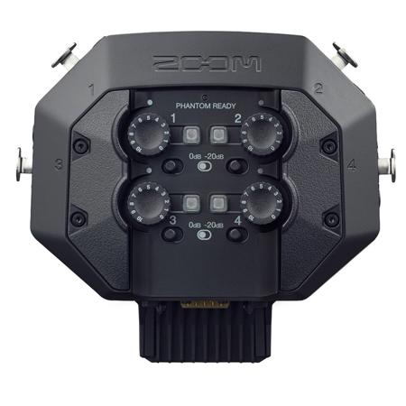 Zoom EXH-8 4-Channel XLR Expander Capsule for H8 Recorder