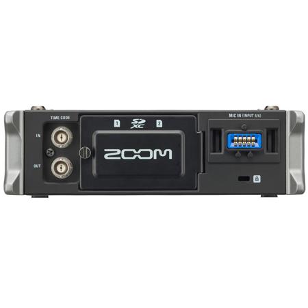 Zoom F4 Multitrack Field Recorder with Timecode - 6 Inputs / 8 Tracks