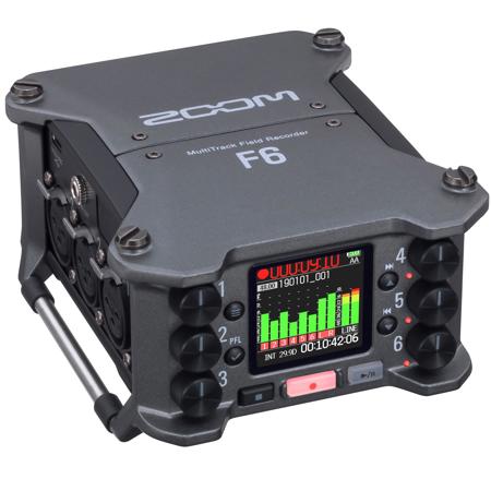 Zoom F6 Multi-Track Field Recorder ZF6 - Adorama
