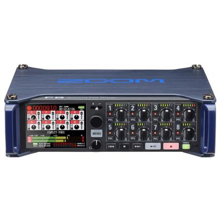 Zoom F8 Multi Track Field Recorder for Filmmaking and Sound Design