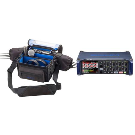 Zoom F8 Multi Track Field Recorder for Filmmaking and Sound Design W/Zoom Case