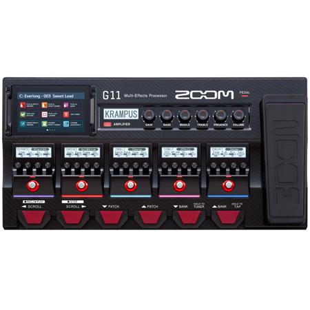 Zoom G11 Multi-Effects Processor Pedal Board for Guitarist