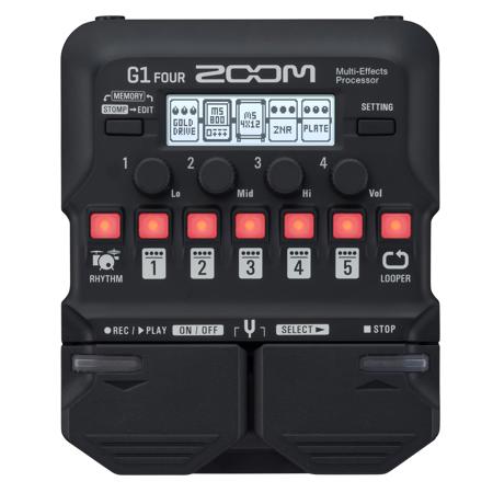 Zoom G1 Four Multi-Effects Processor for Electric Guitar