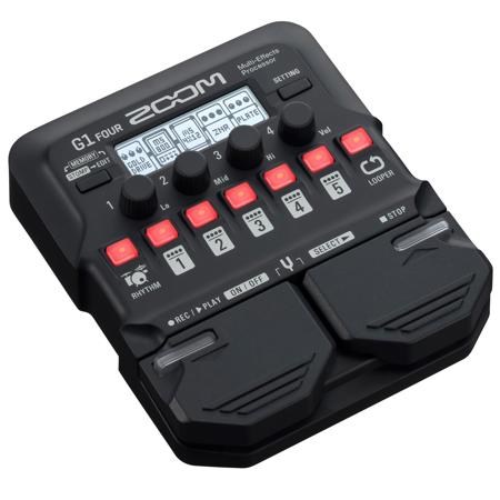 ZOOM ズーム G1 FOUR Zoom G1 Four Multi-Effects Processor for Electric Guitar ZG1FOUR