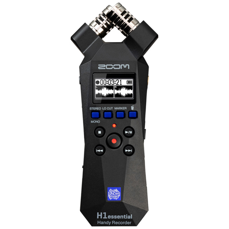 Zoom H1essential 2-Track 32-Bit Float Handy Recorder