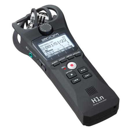 Zoom H1n Digital Handy Recorder - Black