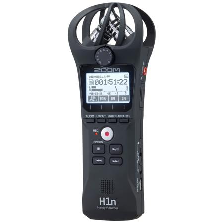 Zoom H1n Digital Handy Recorder - Black