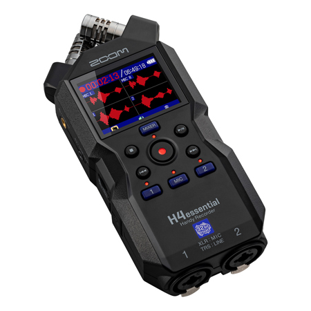 像 Ⅳ 4 Zoom H4essential 4-Track 32-Bit Float Handy Recorder ZH4E - Adorama