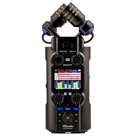 Zoom H5studio 6-Track 32-Bit Float Handy Recorder ZH5STUDIO - Adorama