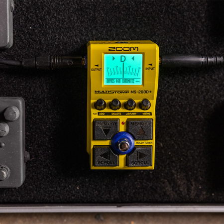Zoom MS-200D+ MultiStomp Overdrive and Distortion Pedal for Guitar