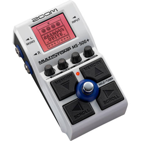 Zoom MS-50G+ Digital MultiStomp Pedal for Guitar