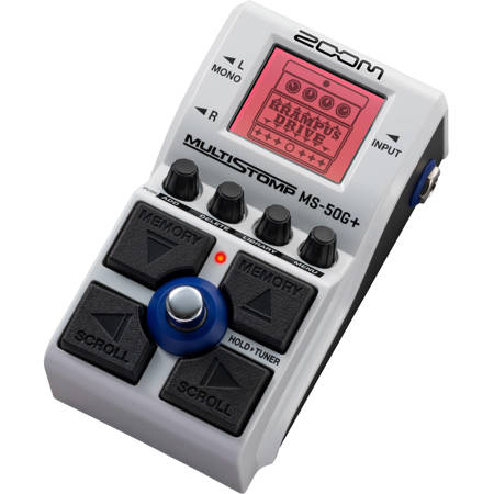 Zoom MS-50G＋ Zoom MS-50G+ Digital MultiStomp Pedal for Guitar ZMS50GPLUS