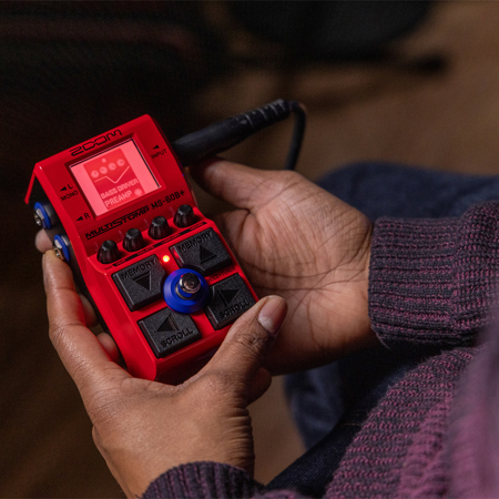 Zoom MS-60B+ Analog MultiStomp Bass Effects Pedal ZMS60BPLUS