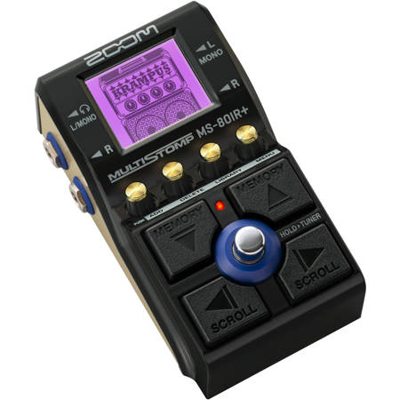 Zoom MS-80IR+ MultiStomp Amplifier Modeler IR Pedal