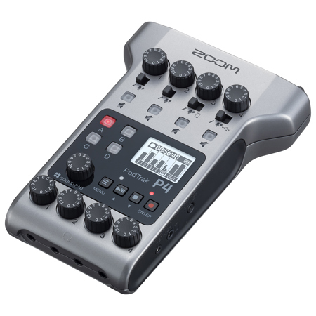 Zoom PodTrak P4 Podcast Recorder