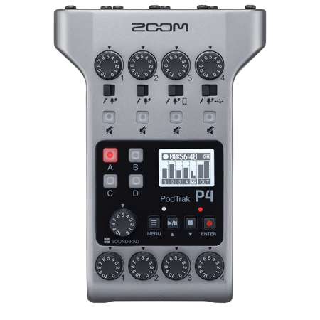 Zoom PodTrak P4 Podcast Recorder