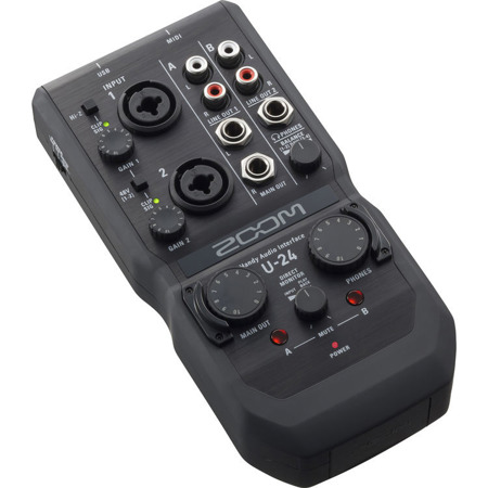 Zoom U-24 2-In/4-Out Handy Audio Interface
