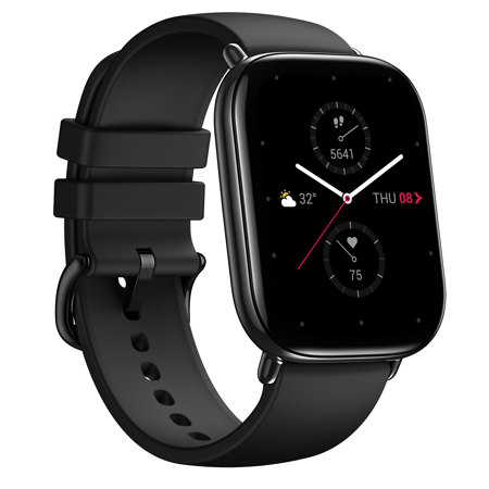 Zepp 42mm E Square Stylish Smartwatch, Onyx Black